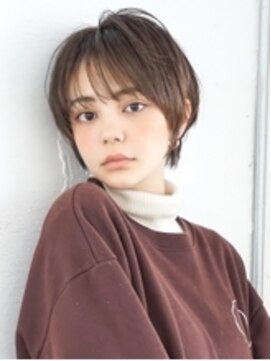 アグ ヘアー クオレア 古川橋店(Agu hair cuorea) 《Agu hair》ビターショコラカラーが可愛い★こなれショート