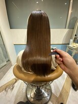 ロンド ストラーダ 心斎橋(Lond strada) シルキーベージュ×グレージュカラー【髪質改善/縮毛矯正】