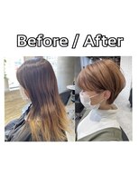 リーオオサカ(Lee Osaka)&nbsp;【Lee大阪店】横顔も美人♪耳かけショート/新出奈津樹