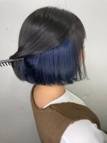 ナンバー ジェミカ 札幌(N° jemica)&nbsp;ブルーインナーカラー