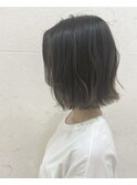 切りっぱなしボブ