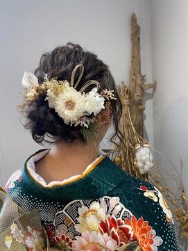 ニュートラル(NEUTRAL) 成人式アップスタイル！バブルラメ！！