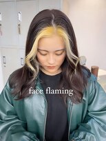 チル(CHILL)&nbsp;韓国風フレーミンングカラー 抜きっぱなしブロンド 20代30代