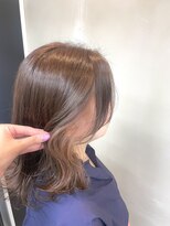 フレーム なんば店(FRAME)&nbsp;■イヤリングカラー×ピンクベージュ