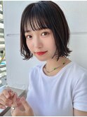 ボブ/インナーカラー/縮毛矯正髪質改善/ショートボブ/白髪ぼかし
