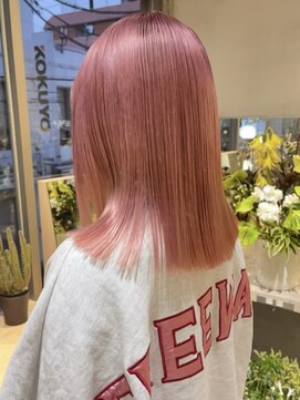 サンクプロジェクト(cinq PROJECT) ダブルカラーピンクベージュベージュカラーケアブリーチレイヤー