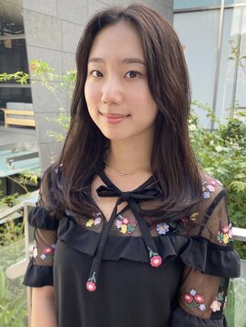 ディフィーノ 青山(DIFINO) 【DIFINO 青山】韓国レイヤーカット/ナチュラルブラウン