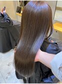 髪質改善*ロングレイヤーグレーベージュ*美髪【Zina船橋】