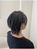 【お呼ばれやイベントに♪ショートウルフヘアアレンジ