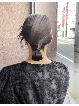 ノード(NODO) タイトシニヨンのカチモリアレンジ