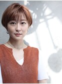 20代30代40代『おしゃれ丸みショート』Ash清瀬店