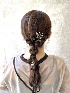 スタイル 横浜(STYLE) 横浜/ヘアセット/編みおろし