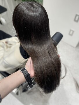 ソヨン 金山店(SOYON) ロングレイヤー/グレージュ/アッシュグレー/赤み消しカラー