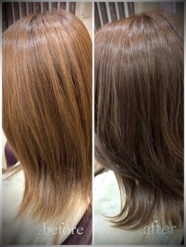 トレセッテ(tre sette) イルミナカラー/サンセット/サファリ/ミディアムスタイル