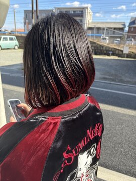 イチロクハチ(168 ichirokuhachi) 遊び心あり、インパクトありのヘアカラー