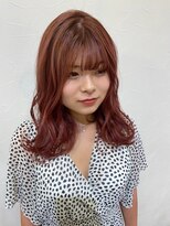 ソレイユトウキョウシブヤ(SOLEIL TOKYO shibuya)&nbsp;ロング顔周りレイヤーブリーチ４種のベリーカラー☆