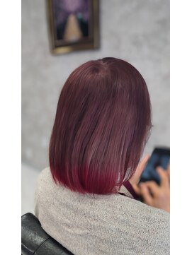 スタート アクセントカラーレッド