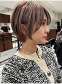 ハイライトバレイヤージュダブルカラーケアブリーチ30代40代