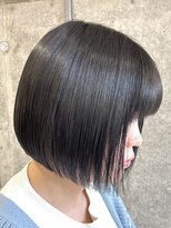 アヤラグランスパ 船橋店(AyaLA GRAN SPA)&nbsp;【福田隆晃】ミニボブ/ブルーブラック/髪質改善