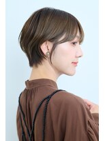 ユニックス イオンモール柏店(UNIX)&nbsp;【大人ハイライト】王道ショートスタイル×スモーキーベージュ