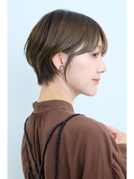 ユニックス イオンモール柏店(UNIX) 【大人ハイライト】王道ショートスタイル×スモーキーベージュ
