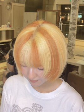 ゴリラビスケッツ(GORILLA BISCUITS) デザインカラー/ケアブリーチ/ダブルカラー