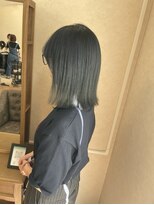 メルク(merc)&nbsp;カール/セミディ/シアーカラー/姫カット/ハイトーン