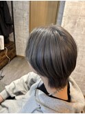 【鹿沼美容室/イルミナカラー/インナーカラー/白髪ぼかし】