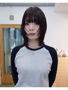 ネルケ 立川(nelke) レイヤーカット/レイヤー/レイヤーボブ/ウルフ/ウルフヘア