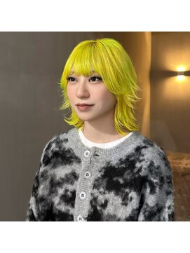 【MAAAAAC】ライブ映えNEONイエロー×発光デザインカラー