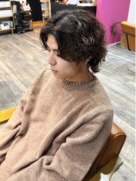 メール(Mer...) ☆サーフカール/スパイラルパーマ/ウルフカット☆横山飛翔