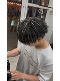 ハイライト × パーマ