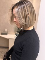 ラキング シガ(LAKING SHIGA)&nbsp;大人ボブ×バレイヤージュ