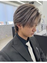 リノート バイ エゴル 太田川(Linoet by ENGOL)&nbsp;メンズバレイヤージュ/シルバーカラー