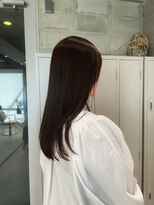 アイデンアンドティティ(IDEN AND TITY)&nbsp;縮毛矯正× ブラウンカラー