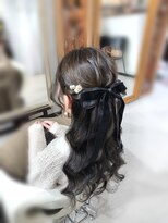 クリーム(Cream)&nbsp;ヘアセット・ハーフアップ