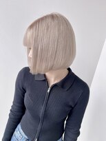 リシェイルノイ(RICHAIR.NEU)&nbsp;ボブ×ミルクティーグレー