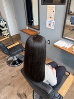 レアレア ヘアアンドライフ(LeaLea)&nbsp;ワンホンレイヤー/ミルクティーブロンド/ダークブルー/伊丹