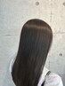 カット+髪質改善美髪縮毛矯正+ケアウォーター¥18000