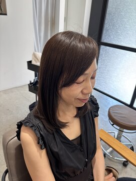 ウルヘアー 緑地公園(ulu hair) 大人ミディアムレイヤー