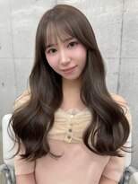 エヌアイ オモテサンドウ(ni omotesando)&nbsp;上品韓国◇暗め透明感ショコラグレージュ顔周り