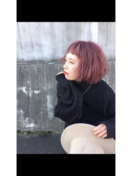 グリーン(green) ピンクバイオレットyatsubyiijima