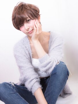 ジェム(GEM) ＊*Gem Garden*＊ハネさせない☆マッシュエアリーショート