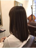 ナチュラルストレートでお上品スタイルに!