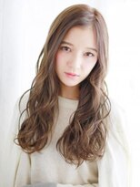 ナル 白山神社参道通り店(nalu)&nbsp;透け感たっぷりミックスグレージュカール