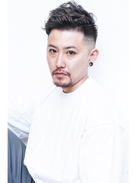 モニカ 西宮北口(Monica) ビジネス流行モテ髪サイドパート黒髪アップバングイケメン七三