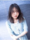 ゆるふわ感が可愛いセミディ
