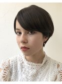 オークル×ショート反町美容室