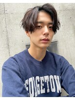 バイフィフス 原宿/表参道(by fifth)&nbsp;センターパート/サイドパート/かき上げ/ニュアンスマッシュ/