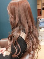 ヘアサロンアンドヘアメイクディー(hair salon hair make D)&nbsp;仙台D　ラグジュアリーロングカット×ゆるふわカールｓｔｙｌｅ